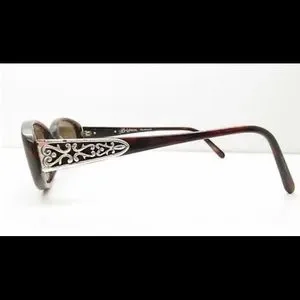 Brighton “Made in the Shade” Style. Brown Frame with Silver Accent. Brown Lens Brighton | Accessories | Brighton Made In The Shade Style  main image 2